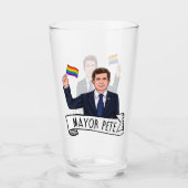 Bürgermeister Pete Pride Glas (Vorderseite)