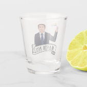 Bürgermeister Pete Pride Schnapsglas (Rückseite)