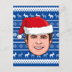 BÜRGERMEISTER PETE WEIHNACHTEN POSTKARTE