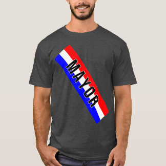 Bürgermeister Sash Costume Mayor T-Shirt