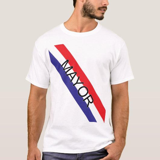 Bürgermeister Sash T-Shirt (Vorderseite)