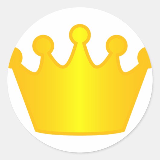 Bürgermeister von ... runder aufkleber (Vorderseite)