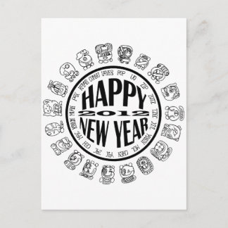 Bürgermeisterjahr Feiertagspostkarte