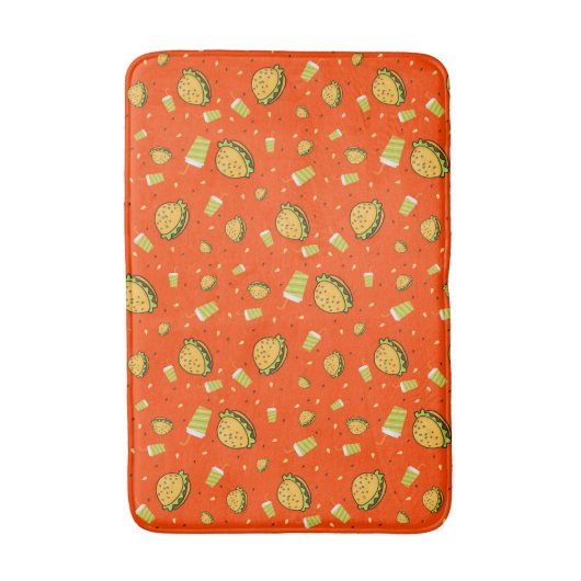 Burgermuster Badematte (Vorderseite Vertikal)