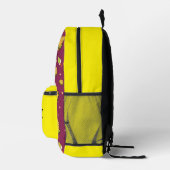 Burgermuster Bedruckter Rucksack (Rechts)