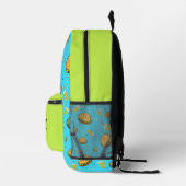 Burgermuster Bedruckter Rucksack (Rechts)