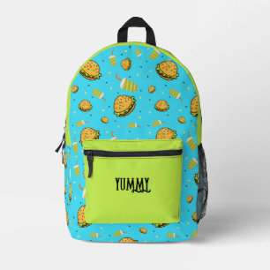 Burgermuster Bedruckter Rucksack