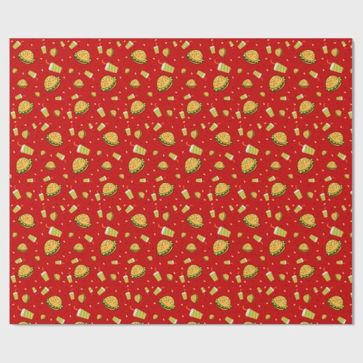 Burgermuster Geschenkpapier (Flach)