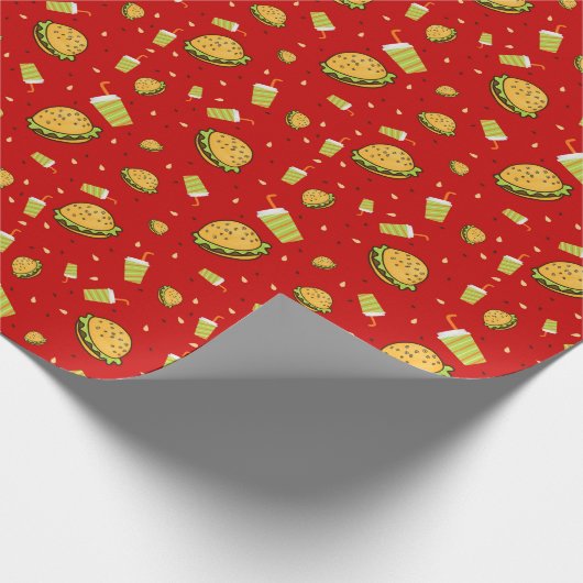 Burgermuster Geschenkpapier (Ecke)