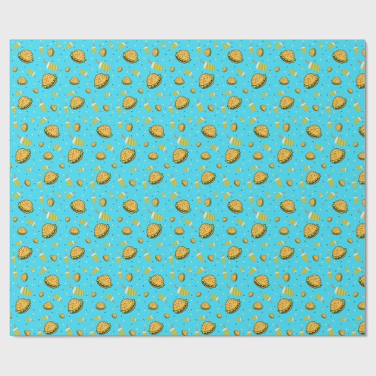 Burgermuster Geschenkpapier (Flach)