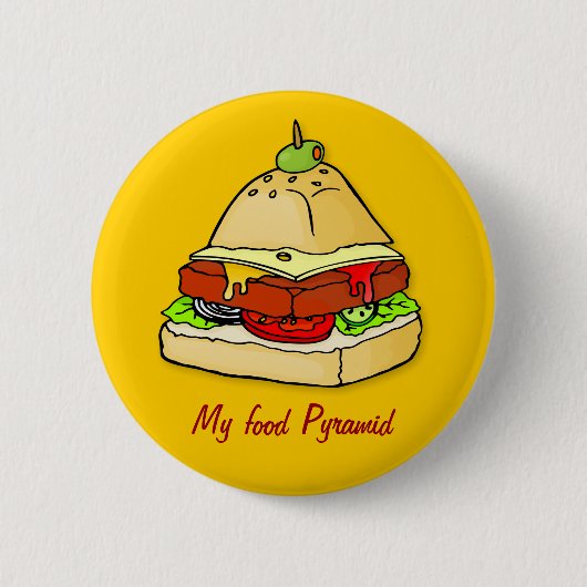 Burgerpyramide Button (Vorderseite)