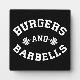 Burgers and Barbells - Die Motivation für die Aufh Fotoplatte