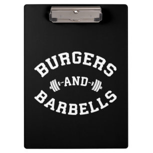 Burgers and Barbells - Die Motivation für die Aufh Klemmbrett