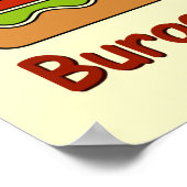 Burgers & Fries Poster (Ecke)