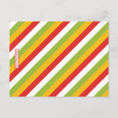 Burgers & Fries Valentine's Cards Postkarte (Rückseite)