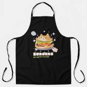 Burgers My Happy Place Schürze (Vorderseite)