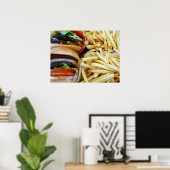 Burgers n Fries Poster (Heimbüro)