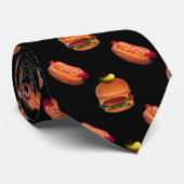 Burgers n' Hogs Krawatte (Gerollt)