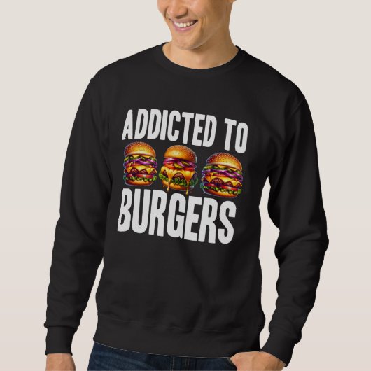 Burgers Sweatshirt (Vorderseite)