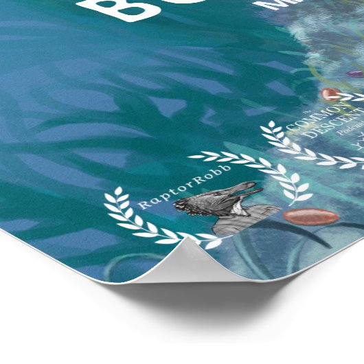 Burgess Shale Poster (Ecke)