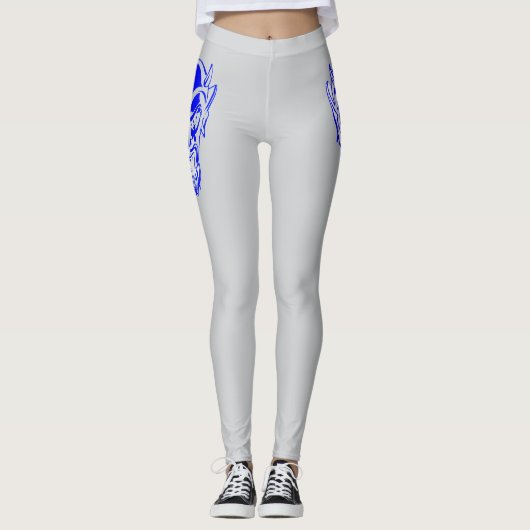 Burgettstown Blue Devils Leggings (Vorderseite)