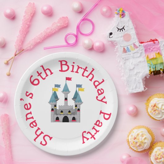 Burgfeier Pappteller (Party)