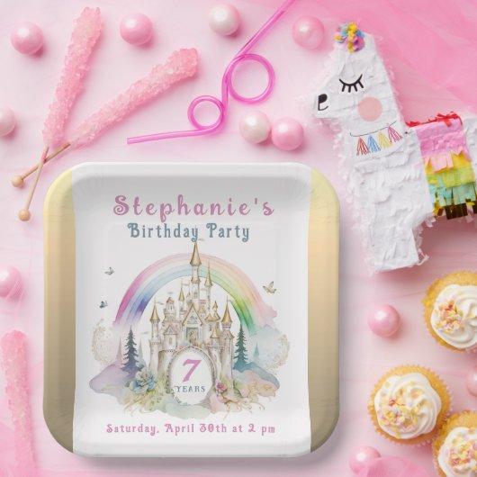 Burgfeier Pappteller (Party)