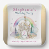 Burgfeier Pappteller (Vorderseite)