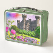 Burggarten Metall Brotdose (Vorderseite)