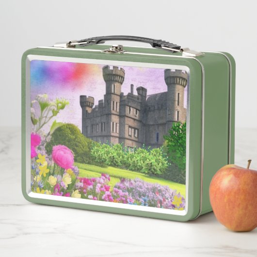 Burggarten Metall Brotdose (Beispiel)