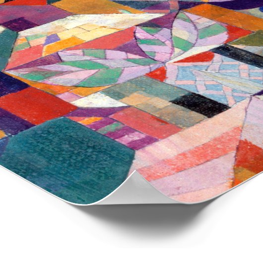 Burggarten - Paul Klee - 10 Poster (Ecke)