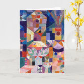 Burggarten - Paul Klee - Karte (Gelbe Blume)