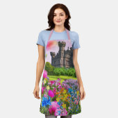 Burggarten Schürze (Getragen)