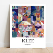 Burggarten von Paul Klee Poster