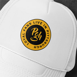 Burgh Fan Custom Schwarz Gold Vintage Truckerkappe