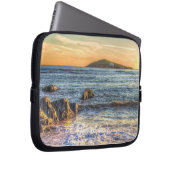 Burgh Island aus Bantham am Sundown... Laptopschutzhülle (Vorne Rechts)