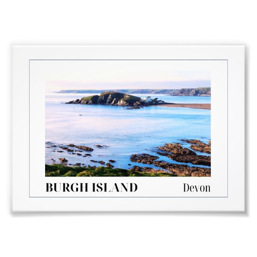 Burgh Island, Devon Fotodruck (Vorne)