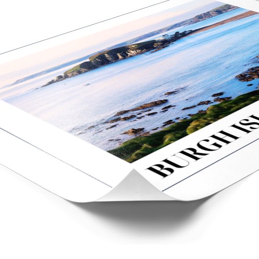 Burgh Island, Devon Fotodruck (Ecke)