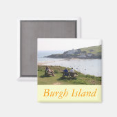 Burgh Island, Devon Magnet (Vorderseite/Rückseite)