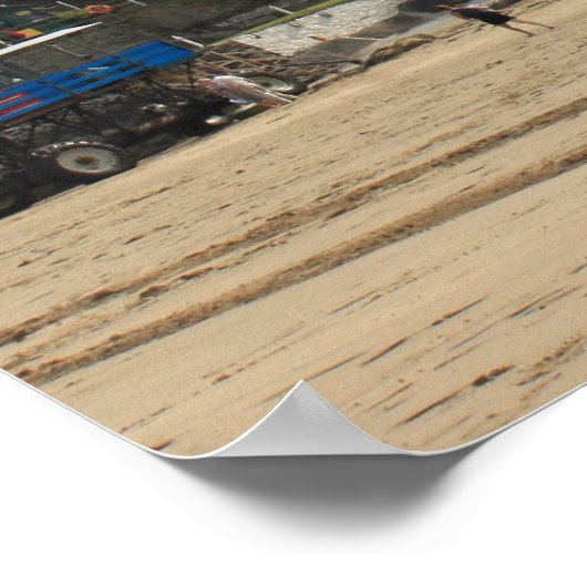 Burgh Island, Devon Poster (Ecke)