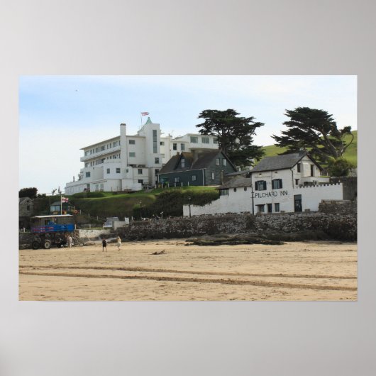 Burgh Island, Devon Poster (Vorne)