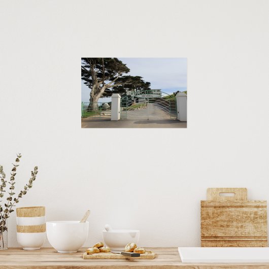 Burgh Island, Devon Poster (Küche)