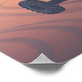 Burgh Island Devon Travel Poster (Ecke)