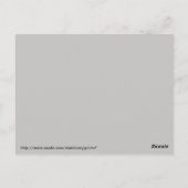 Burghochland Postkarte (Rückseite)