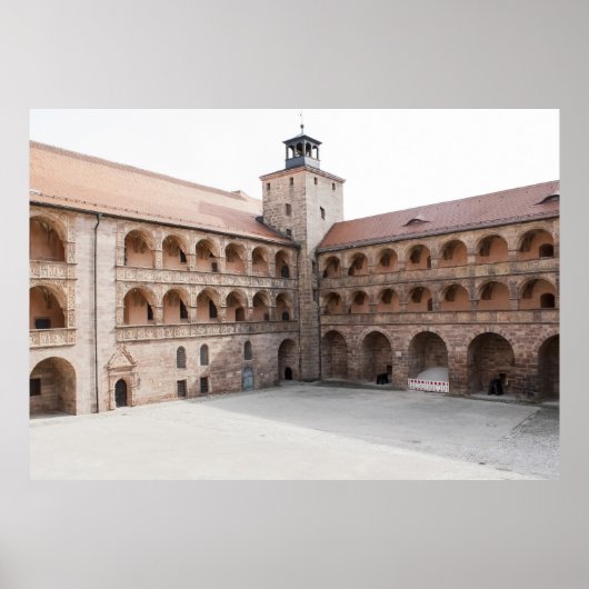 Burghof Poster (Vorne)
