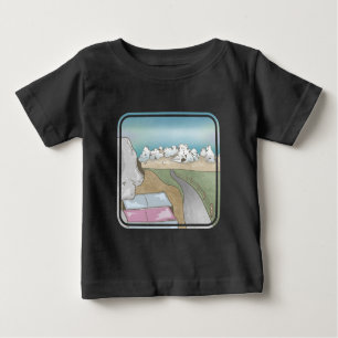 Burghügel boulding Neuseeland Baby T-shirt