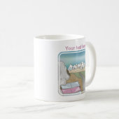 Burghügel boulding Neuseeland Kaffeetasse (VorderseiteRechts)