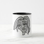 Burgin durch S. Drake Mug Tasse (Zentrum)