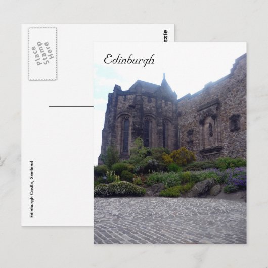 Burginnenraum Postkarte (Vorne/Hinten)