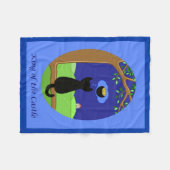 Burgkönig Fleecedecke (Vorderseite (Horizontal))